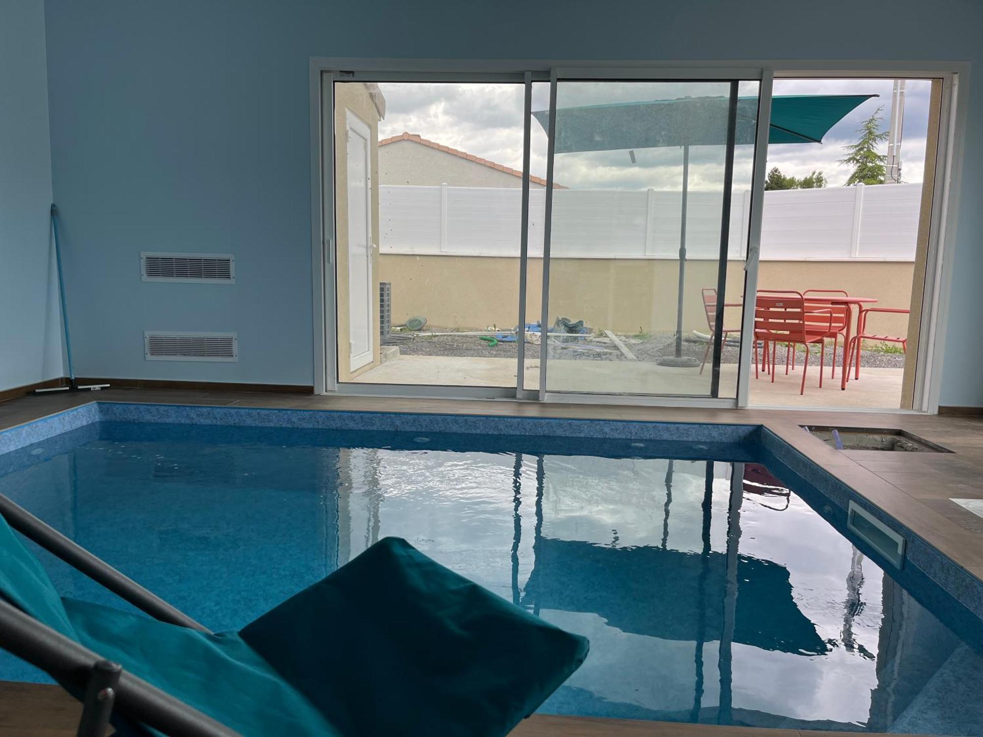 Maison Avec Piscine Interieure Privee, Buses De Spa, Jardin Clos Et Parking Aouste-sur-Sye Esterno foto